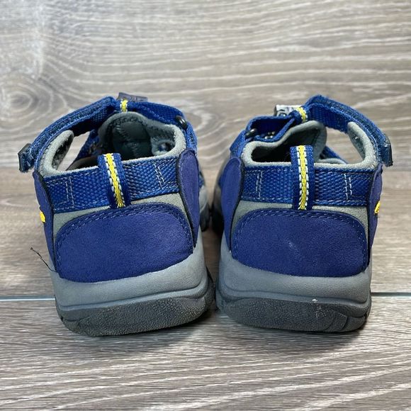 Keen Newport H2 Waterproof Blue Depths Gargoyle Toddler Boy Sz 12 Hiking Sandals - Picture 4 of 10